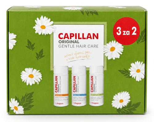 CAPILLAN® ORIGINAL — sada Šampon, Balzám a Aktivátor